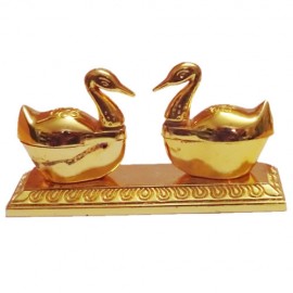 Decorative and Designed Kumkuma Bharani (Duck Stand )